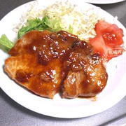 洋食屋さんみたいなポークチャップ