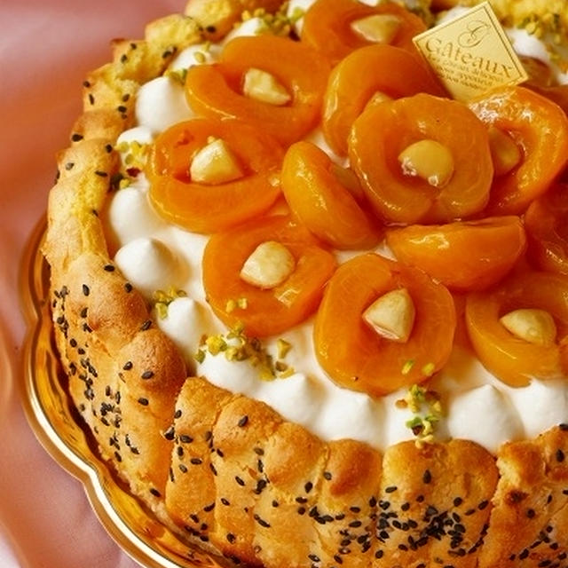 アプリコットのケーキ
