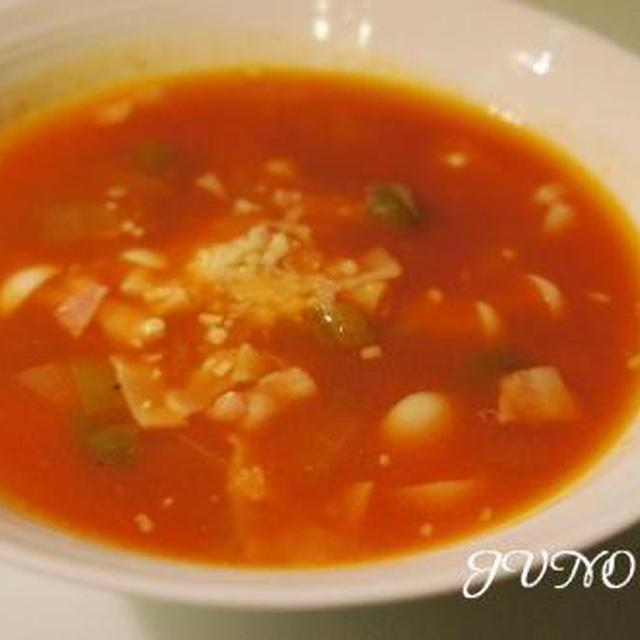 ☆簡単！トマト風味の野菜スープ☆