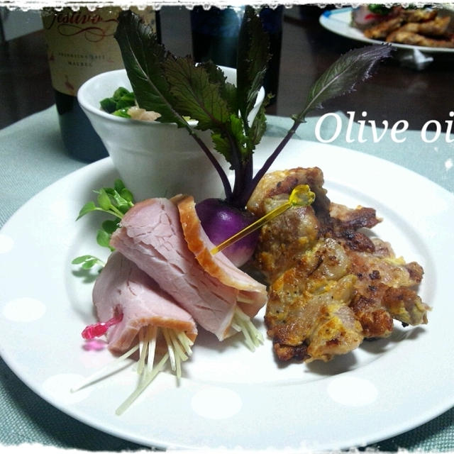 豚肉メインのワンプレート☆