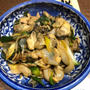 美味しいネギと牡蠣の煮物