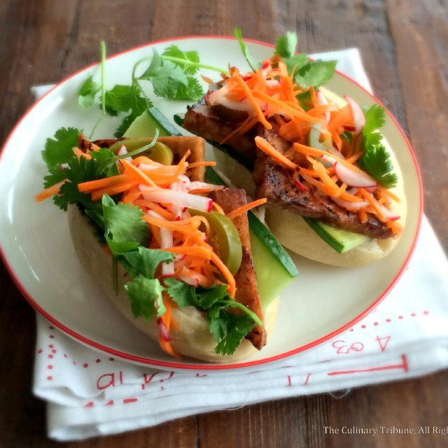 Mini Tofu Banh Miミニ豆腐バインミー