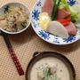 10月第4週の教室、きのこの炊き込み御飯