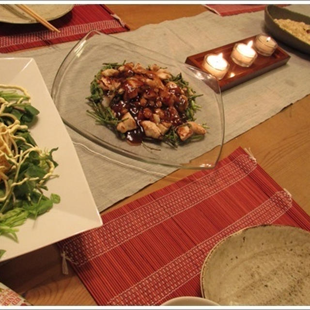 鶏の香酢あんかけ