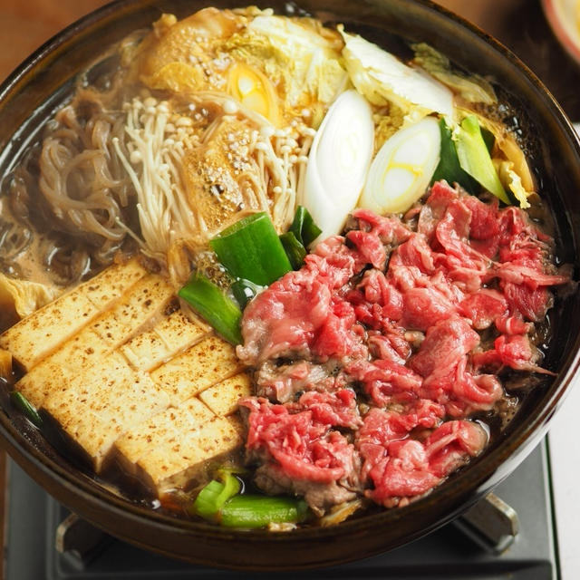 牛こま肉のすき焼き鍋 By 筋肉料理人さん レシピブログ 料理ブログのレシピ満載