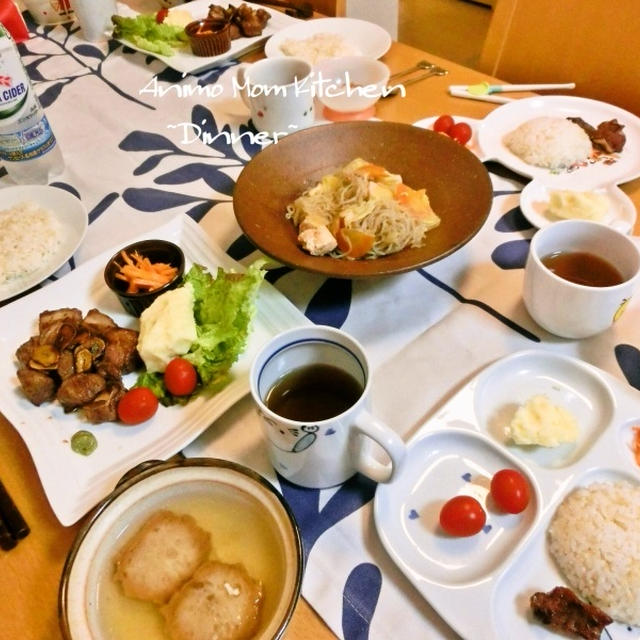 久しぶりにめっちゃお肉ぅなステーキ　と　『週末のパン』。