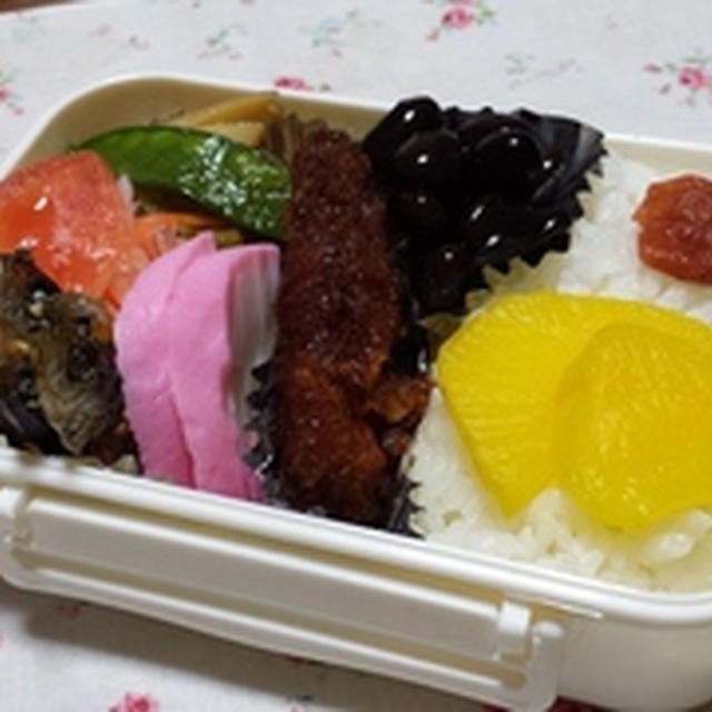 今週のお弁当