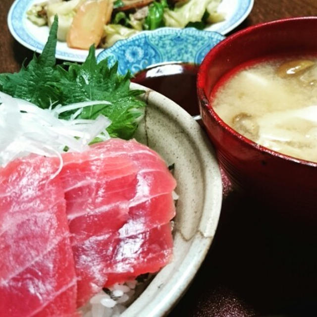 めばち鮪の鉄火丼