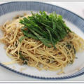 大葉とじゃこの和風パスタ☆