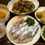 サンマ酢じめ、豚肉とキュウリの炒め物
