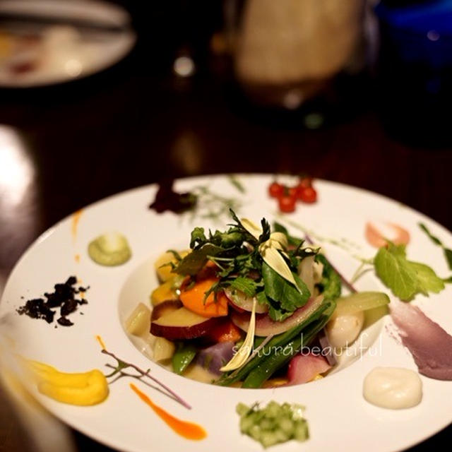 今宵は30種類の温野菜なんか食べちゃってます！