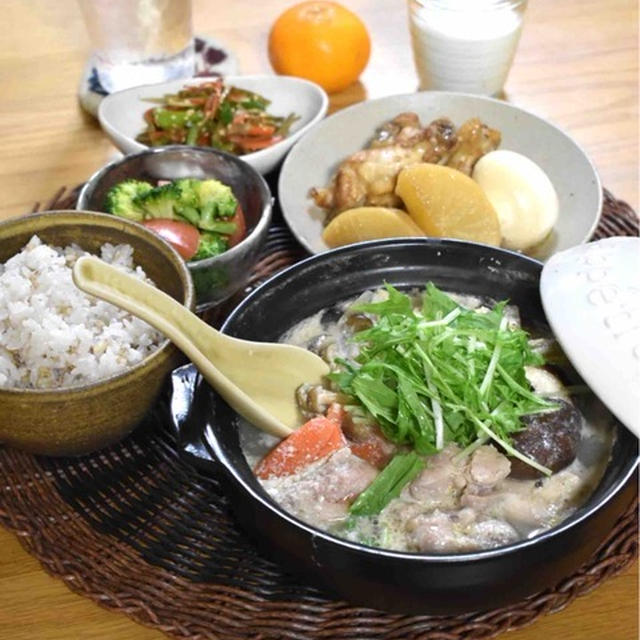筋トレ後の晩ごはん