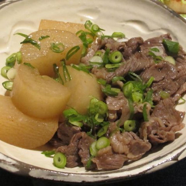 牛肉と大根の煮物