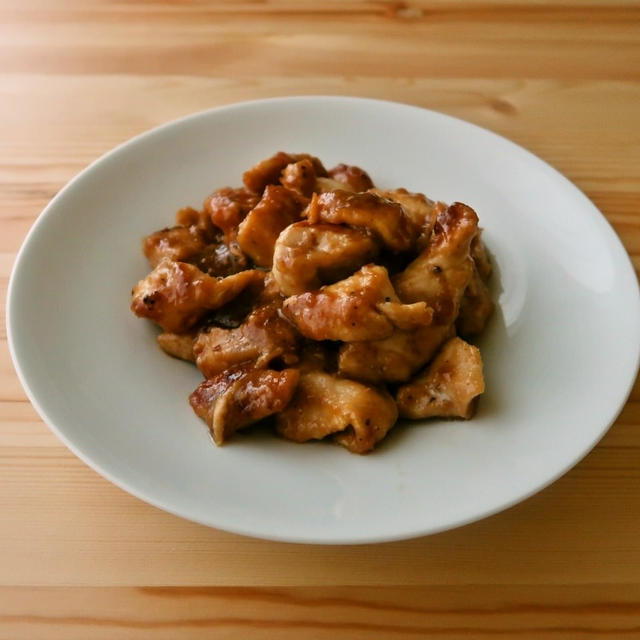 鶏むね肉のマヨ照り焼き