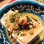 チャレンジメニュー(笑)！たぬき豆腐　辛子バージョンもありでした！
