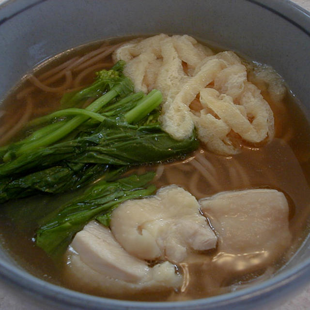 きざみ鶏蕎麦