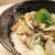 新鮮EVオリーブオイルと割烹白だしで♫なすピーそうめん