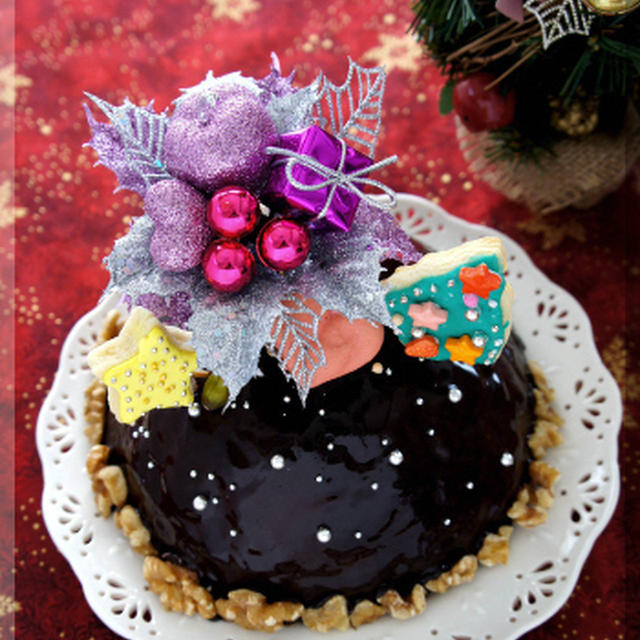 * クリスマスケーキ ★ ドームケーキショコラ♪