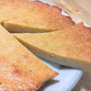 バナナとヨーグルトのケーキ