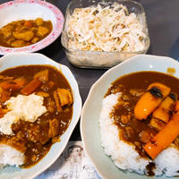 カレー作りましたo(^o^)o