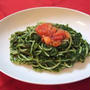 ほうれん草とトマトのパスタ　レシピ