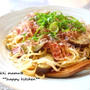 和風？中華？茄子とベーコンのやっぱり和風パスタ