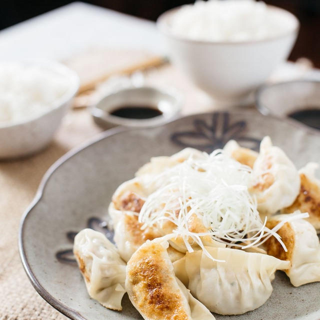 Japanese Gyoza potstickers