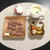 【幼児食】4/26の朝ごはん☆紫芋パウダーのオートミールパン