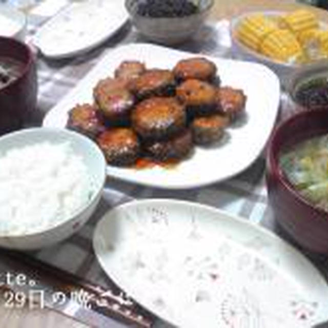 ゴーヤの肉詰め＊と嬉しい贈り物＾＾＊と・・・。