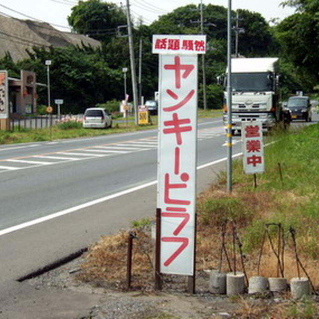 ひたちなかＩＣ近くの｢山茶郷｣でヤンキーピラフを食べる