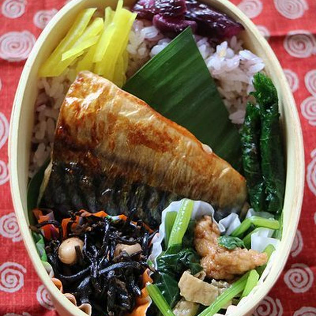 塩鯖弁当