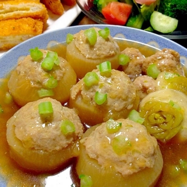 まもりがみ☆かぶの肉詰め