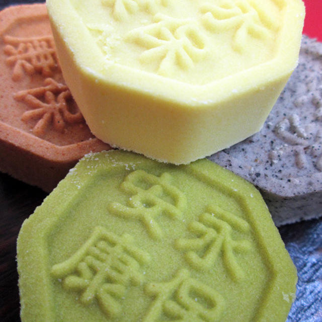 郭元益の 中国風 ★ 落雁（ラクガン）　〜 中国の宮廷菓子 〜　