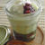 オヤツ：抹茶風味のあんこぷりん