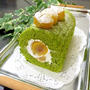 抹茶ロールケーキ