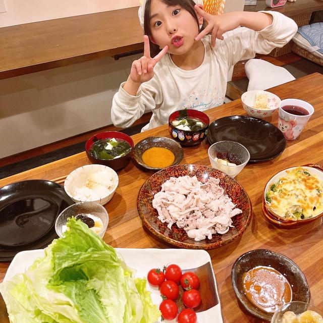 晩御飯は韓国のポッサムです！！