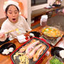 晩御飯はサムギョプサルとスンドゥブ鍋です！！