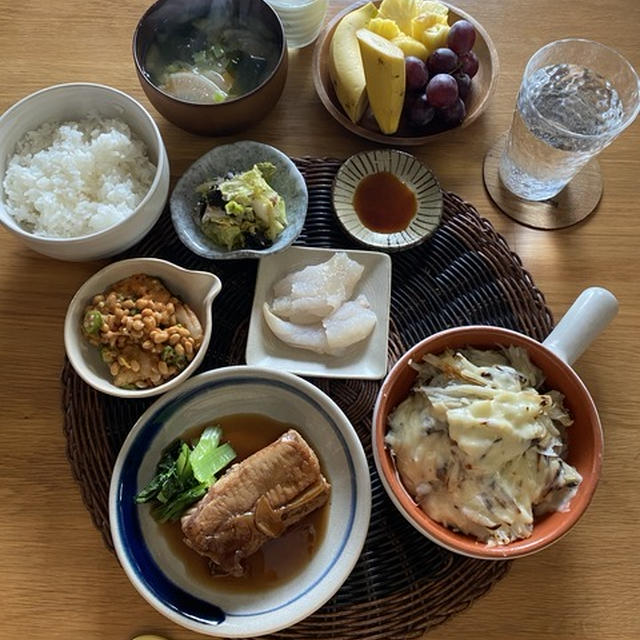 朝ごはん。