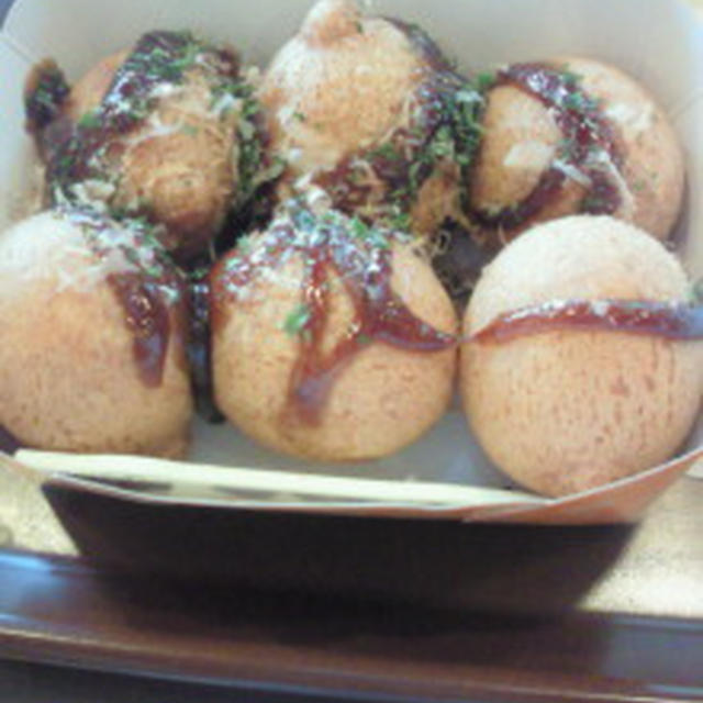 ミスタードーナツでたこ焼き！？