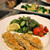 アジの香草パン粉焼き＆いかとブロッコリーのソテー