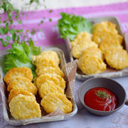 食べたくなったらすぐ出来る！お豆腐入りのふわふわチキンナゲット