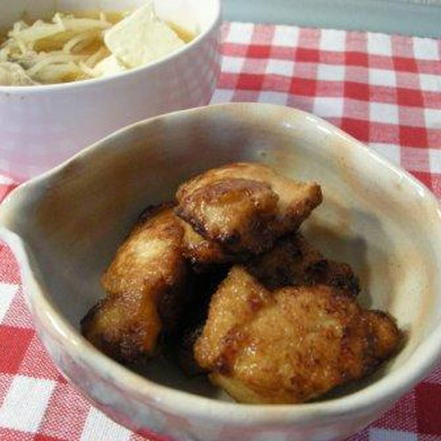 鶏もも肉の甘酢がけ