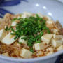 豆腐とえのきだけのピリ辛煮 (レンジで肉なしマーボー豆腐) 