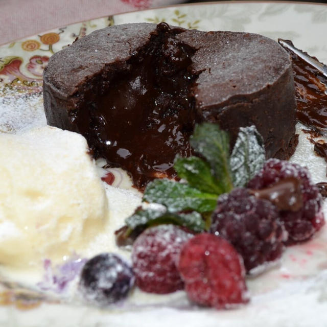 Chocolate Lava Cake チョコレートラバケーキ