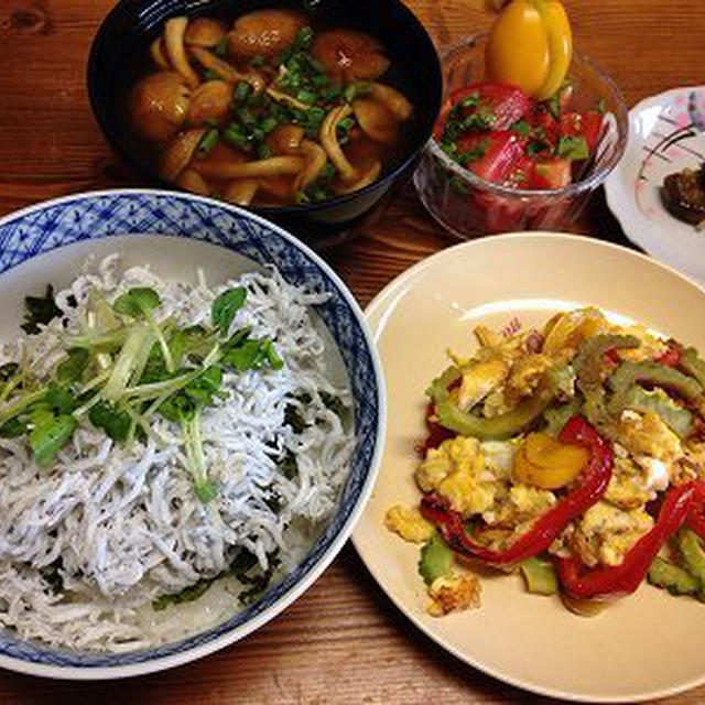 釜揚げしらす丼