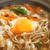 ■夜蕎麦【鍋焼き　肉野菜の月見蕎麦】冷凍茹で蕎麦と創味つゆで簡単10分！！