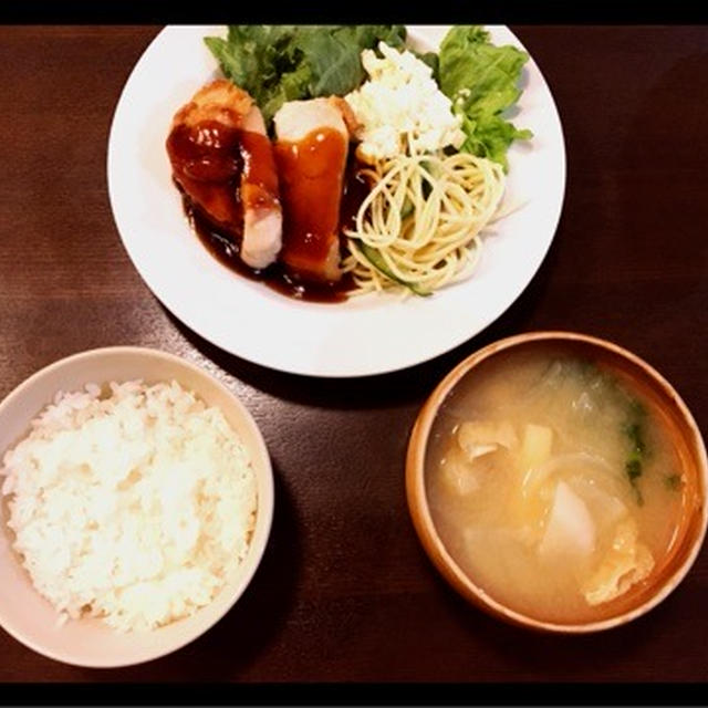 最近の晩ごはん