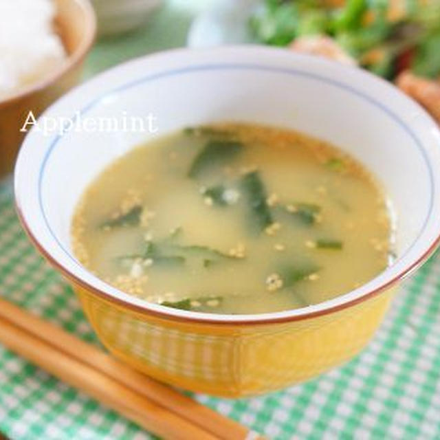【モニター】塩カレーラーメン風春雨とわかめのスープとまぐろの竜田揚げの定食