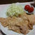 【晩ごはん】豚生姜焼き。