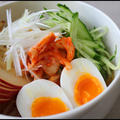 寒い夜に冷麺～430kcal。